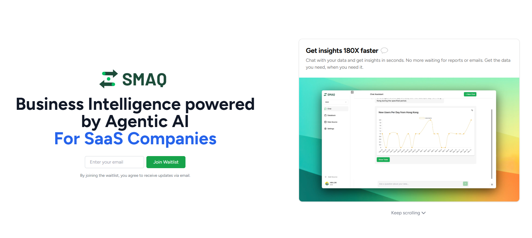 SMAQ Analytics Dashboard